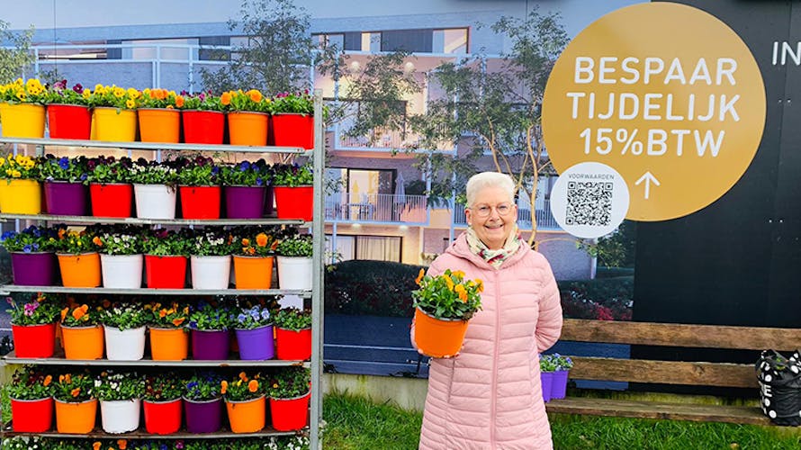 Bloemenactie abdijbeke